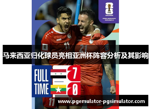 马来西亚归化球员亮相亚洲杯阵容分析及其影响