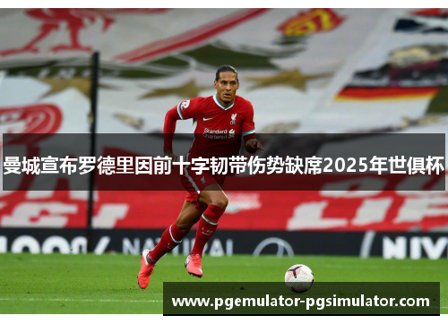 曼城宣布罗德里因前十字韧带伤势缺席2025年世俱杯